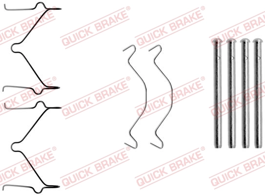 Accessory Kit, disc brake pad